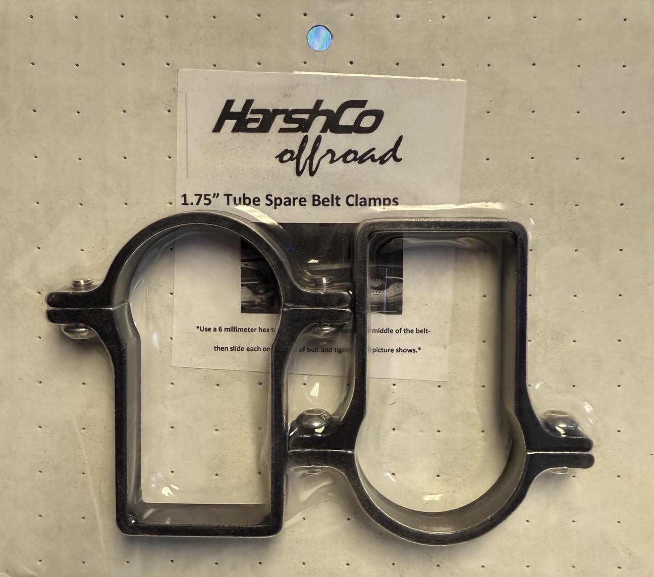 Hashco Offroad 1.75 Tube Spare Belt Clamps